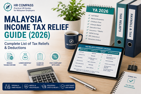 Malaysia Income Tax Relief Guide (2026): Complete List of Tax Reliefs & Deductions