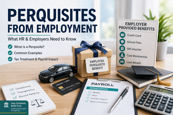 Malaysia Perquisites Guide (2026): What HR & Employers Need to Know